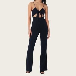 NWT | Lita by Ciara | Tie Front Jumpsuit | Black | Small